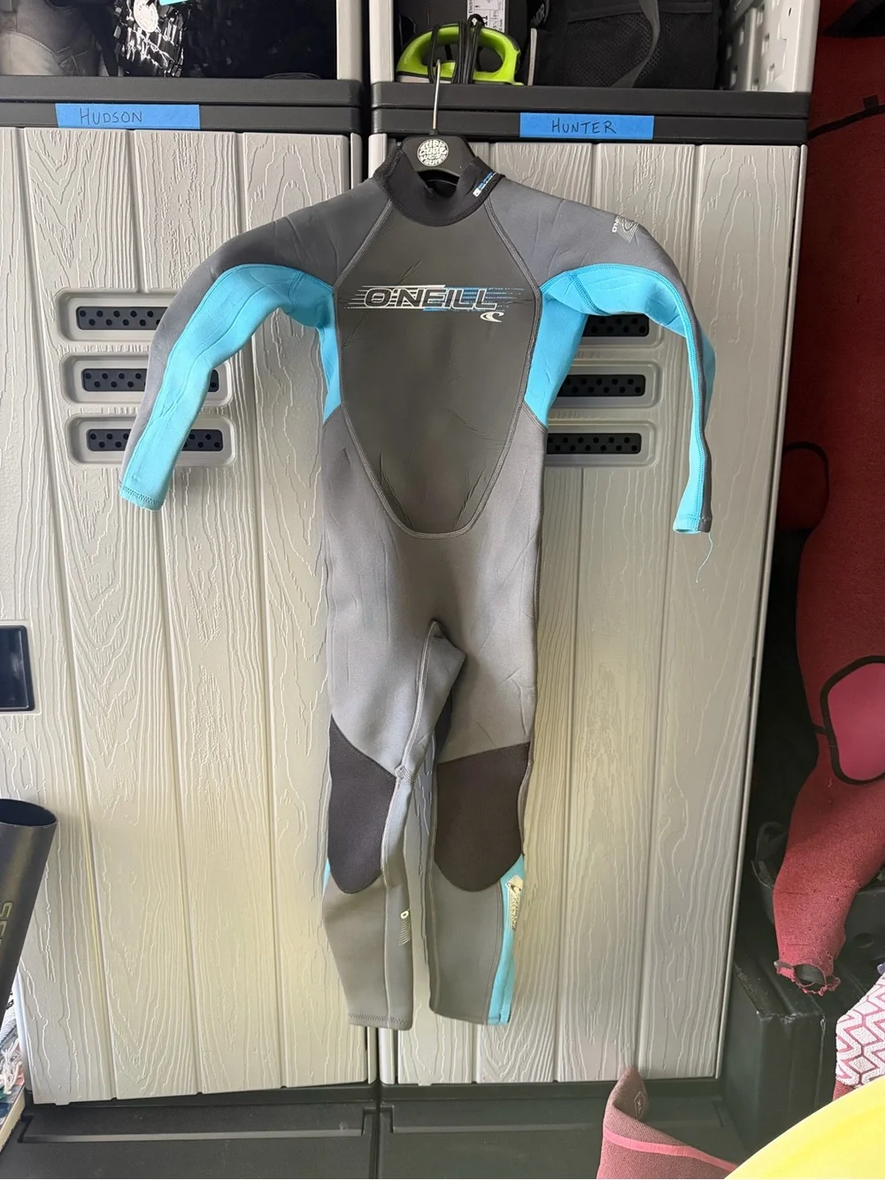 Rip Curl Kids One-Piece Wetsuit - Gray Vintage